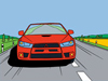 Online omalovnka Mitsubishi Lancer Evolution