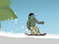 Downhill Snowboard 2