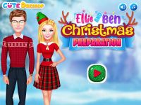 Ellie and Ben Christmas Preparation