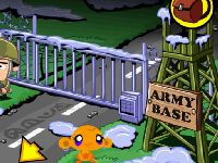 Monkey Go Happy: Army Base